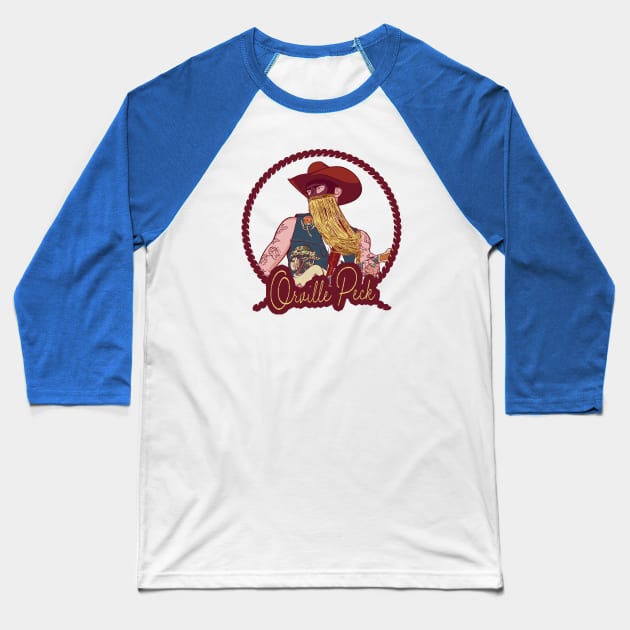 Orville Peck Bronco Running Wild Baseball T-Shirt by Swoody Shop